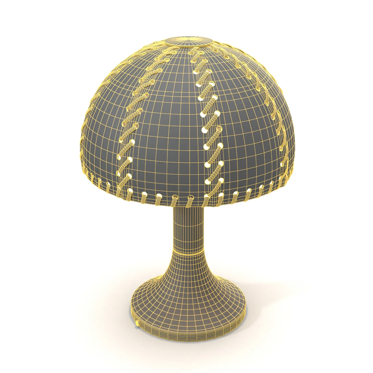 Rare Table Lamp B204 PBR 3D Model_07